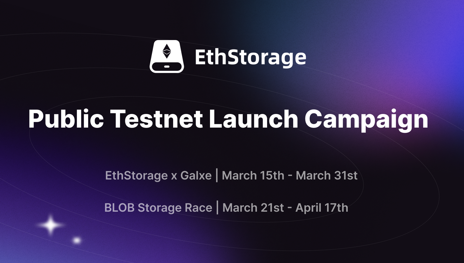 Experience the Thrill: EthStorage's Public Testnet Launch Event